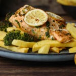Lemon Garlic Baked Salmon