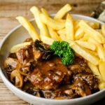 Juicy Steak with Mushrooms