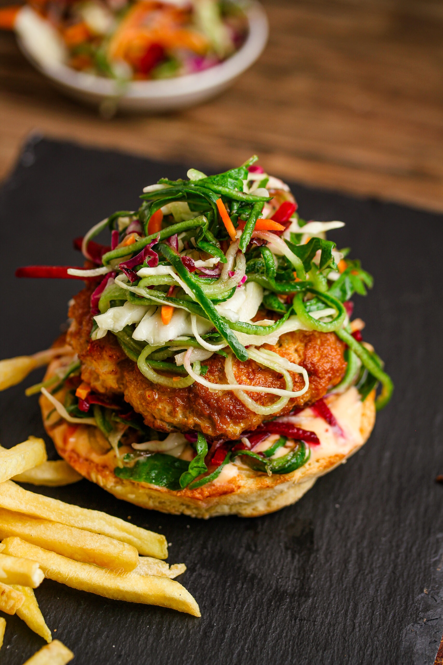 The Best Thai Chicken Burgers with a Crunchy Slaw | PriMade Food