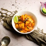 Bombay Potatoes with Curry Leaves and Turmeric