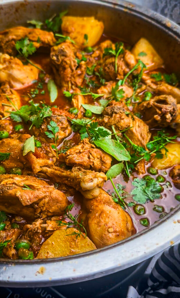 Durban Chicken and Potato curry
