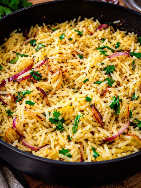 Braised Rice with Cumin