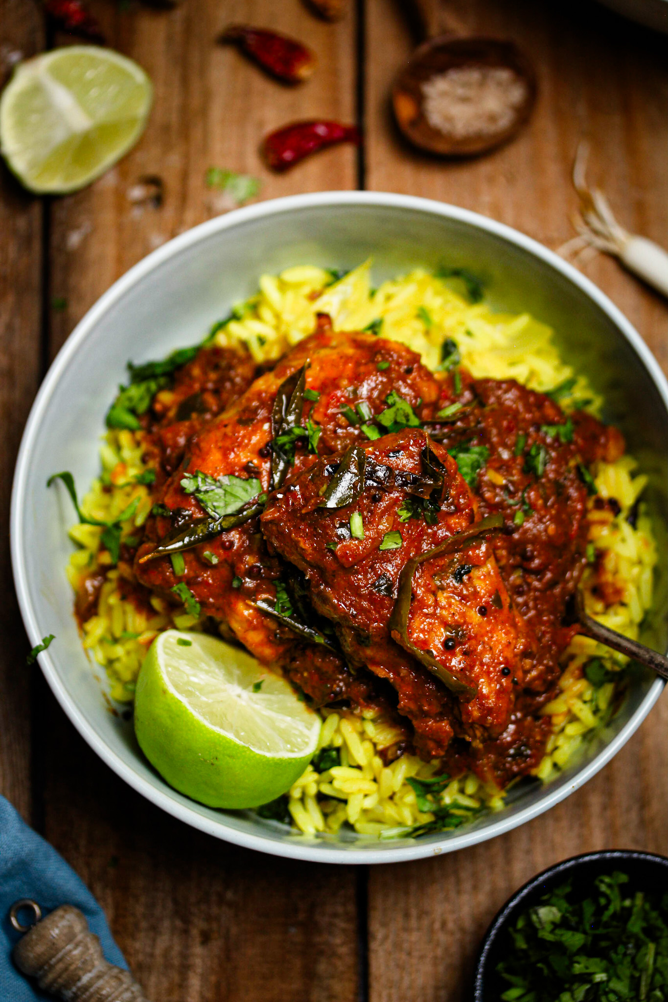 Fish curry