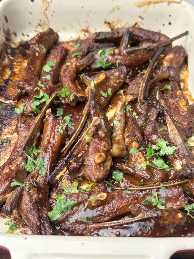 Sticky Lamb Ribs