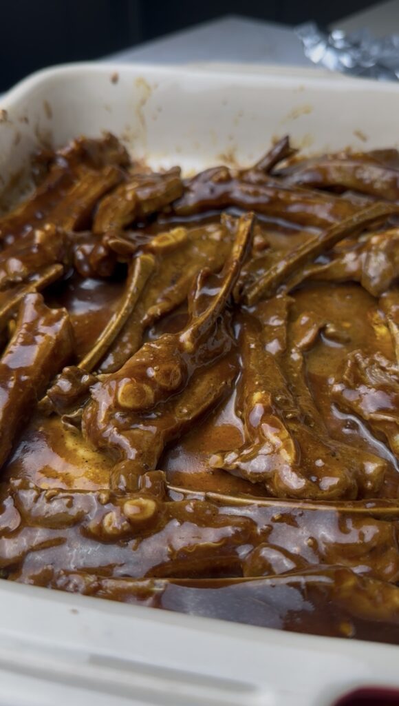 Sticky Lamb Ribs 