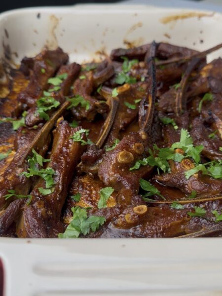 Sticky Lamb Ribs