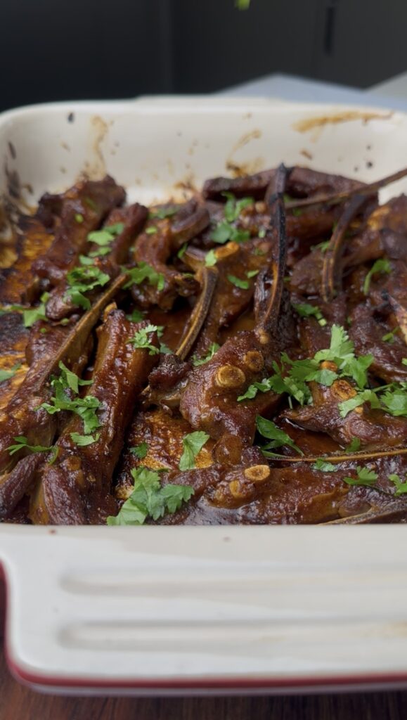 Sticky Lamb Ribs