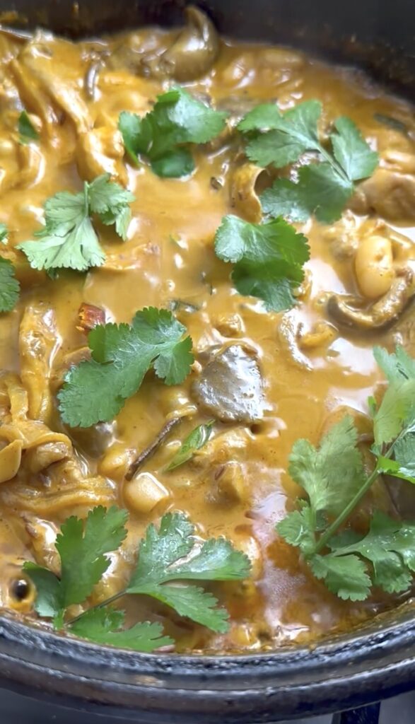 Oyster Mushroom Curry
