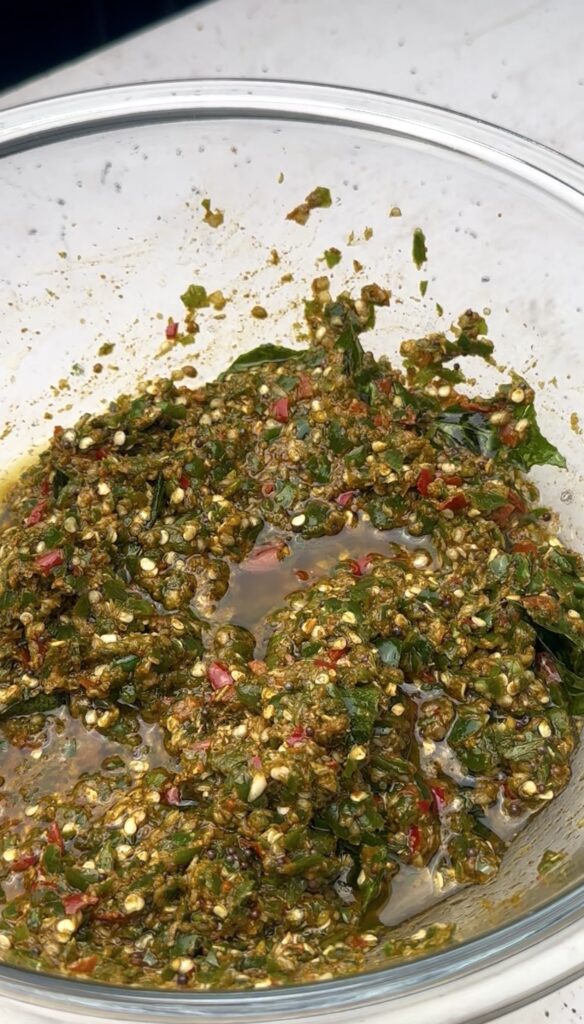 Crushed Chilli Pickle 