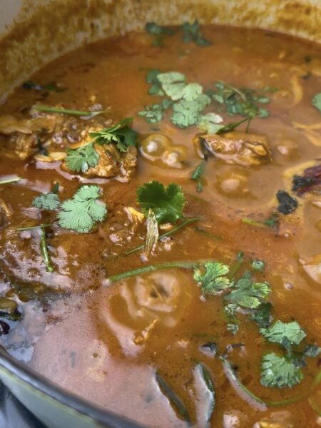 chicken dhal gosht