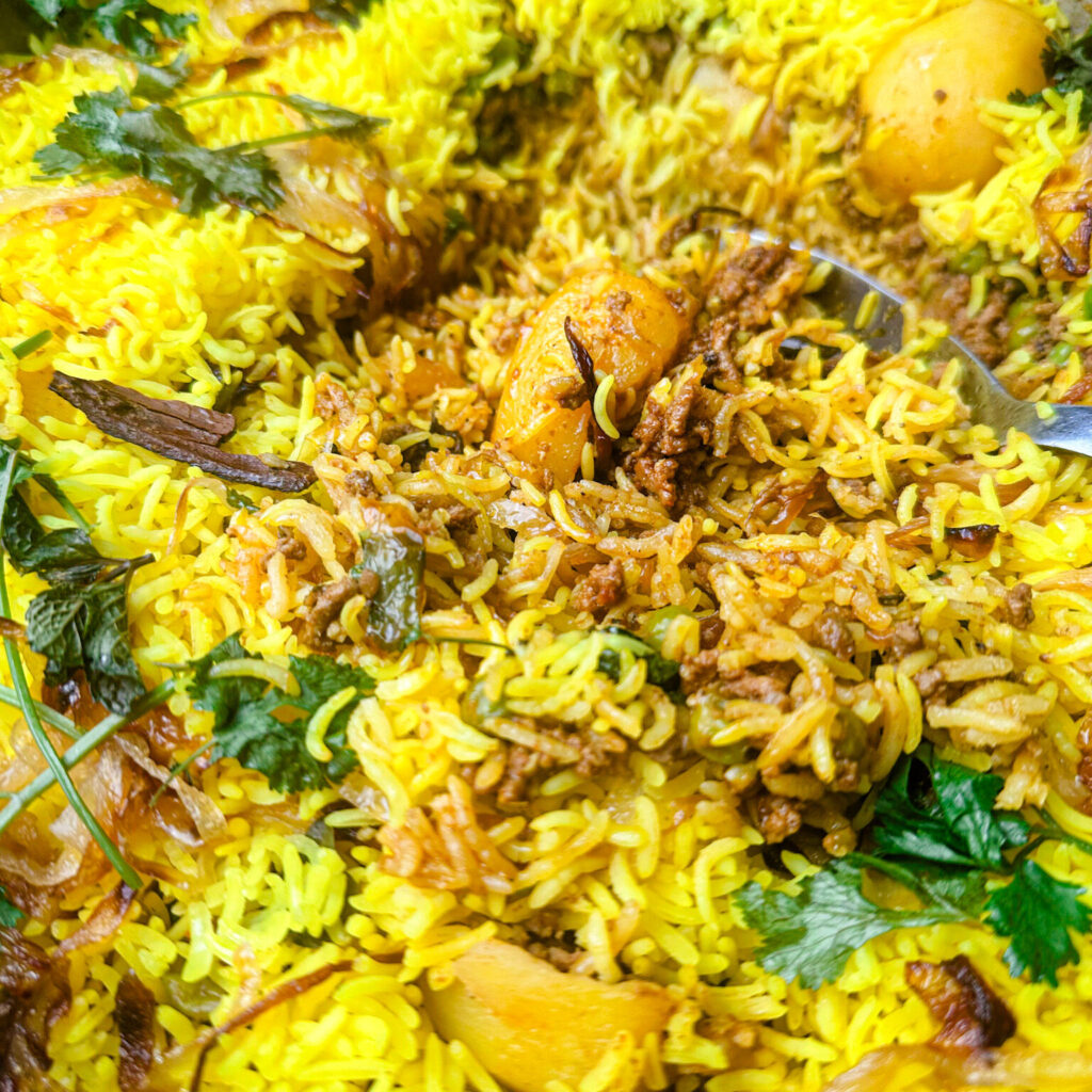 Mince Biryani
