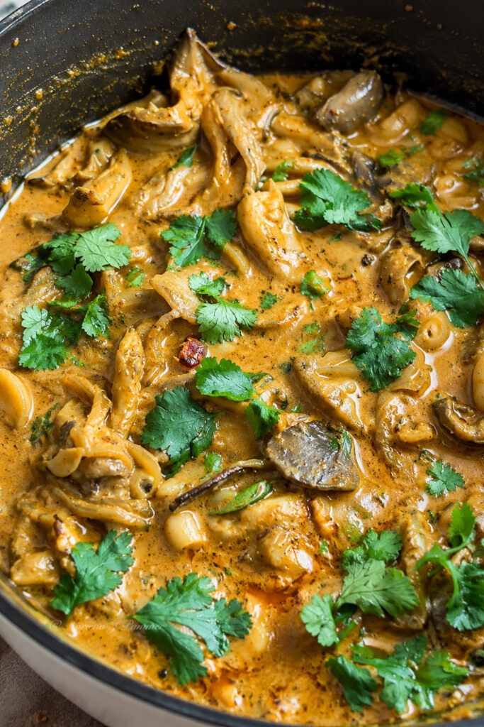 Oyster Mushroom Curry