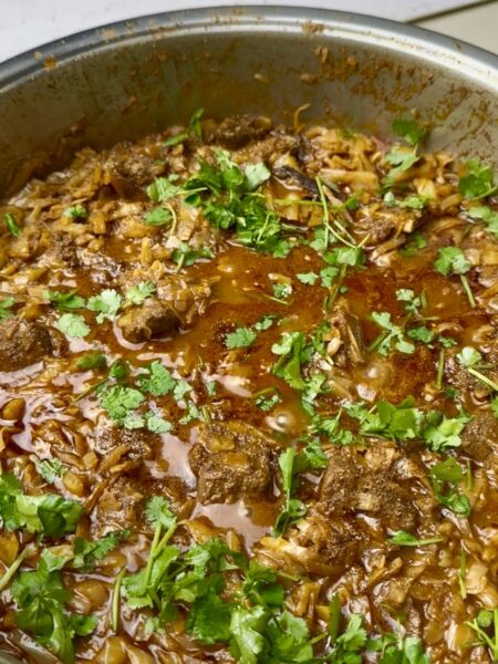 Mutton and Cabbage Curry