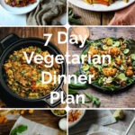 7 Day Vegetarian Dinner Plan 1