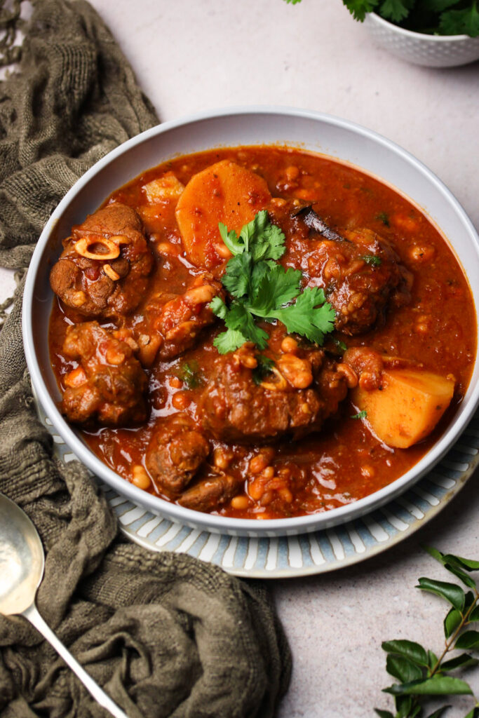 Durban Lamb and Baked Beans Curry