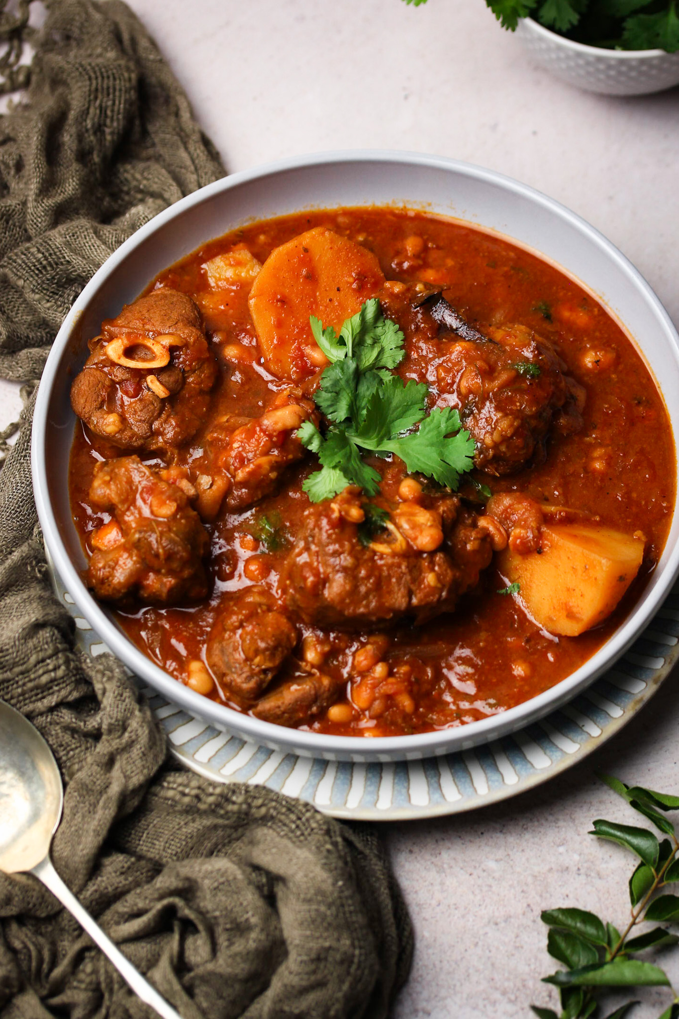 Durban Lamb and Baked Beans Curry