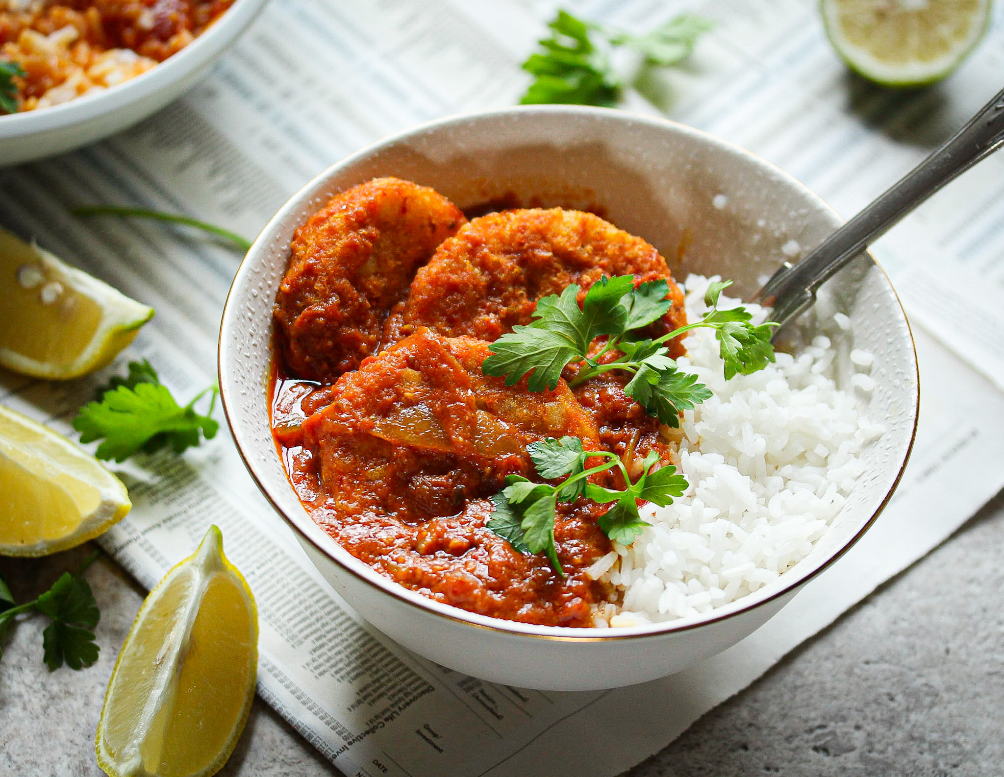Aloo Tikki Masala