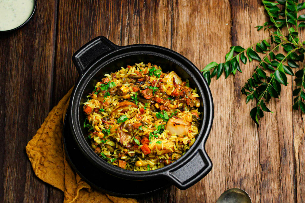 Easy Vegetable Biryani