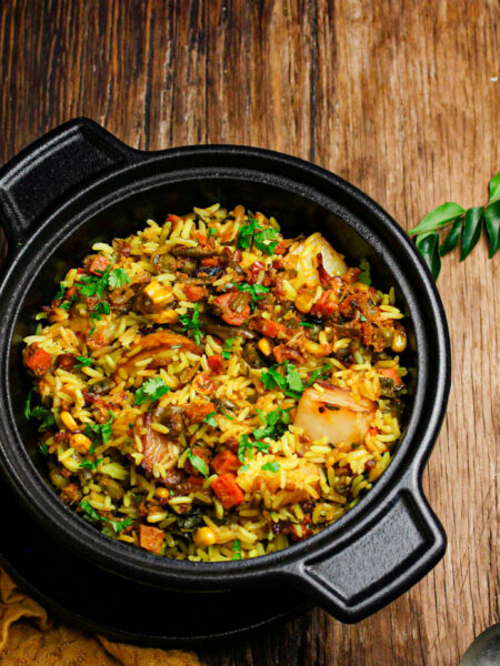 Easy Vegetable Biryani