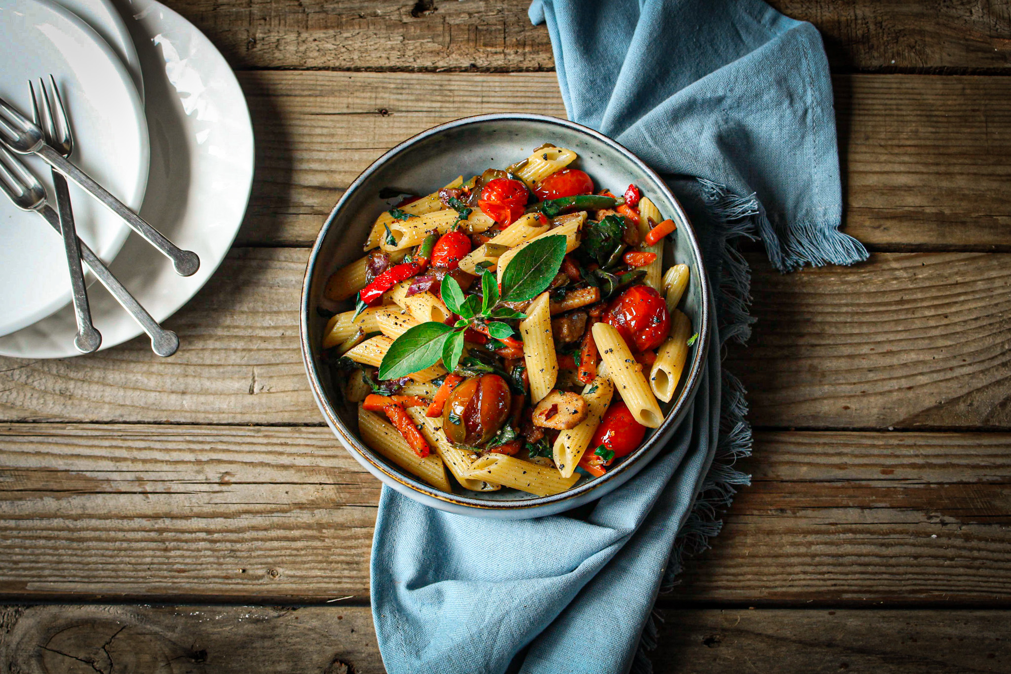 Delicious Penne Primavera