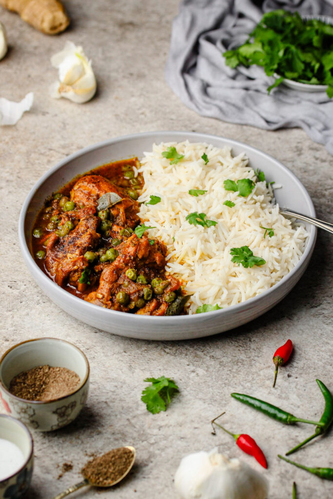 Black Pepper chicken Curry