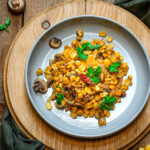 Spicy Sweetcorn and Mushroom Fry