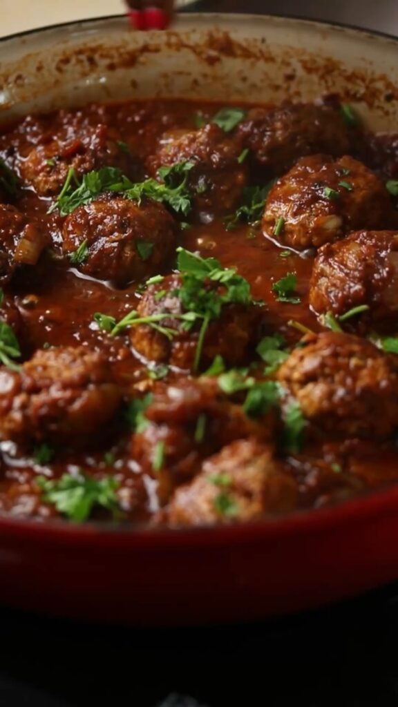 Easy homemade meatballs