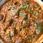 One Pot Meatball Pasta